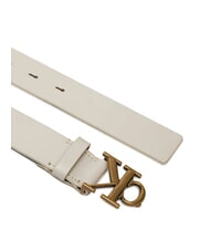 CALVIN KLEIN CK JEANS MONOGRAM  Leather belt - Belts