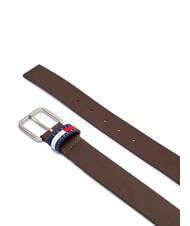 TOMMY HILFIGER TJM RYAN Leather belt dark brown - Belts - 2
