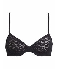 CALVIN KLEIN CK Lace balconette bra black - Women's Underwear - 4