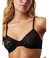 CALVIN KLEIN CK Lace balconette bra black - Women's Underwear - 3