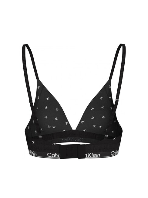 CK Stretch cotton bralette bra black diamond logo print - Women's Underwear