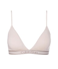 CALVIN KLEIN CK Triangle bralette bra sandshell with new stone logo - Women's Underwear - 4