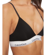 CALVIN KLEIN CK Stretch cotton bralette bra black - Women's Underwear - 3