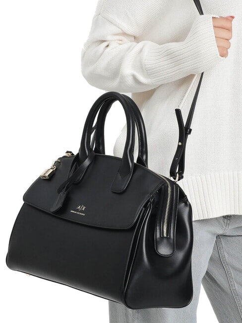 JANE Handbag, with shoulder strap black - Women’s Bags
