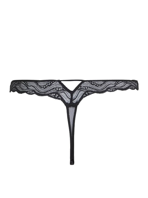 CK Lace thong black - Women's briefs
