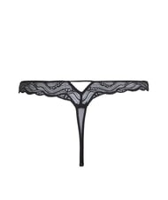 CALVIN KLEIN CK Lace thong black - Women's briefs - 5