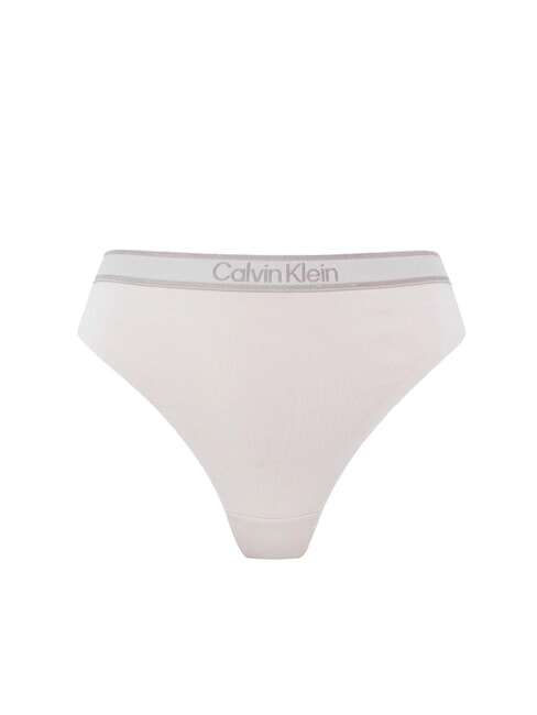 CK Thong with logo elastic sandshell with new stone logo - Women's briefs