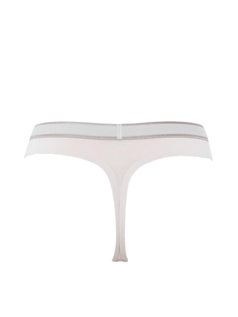CK Thong with logo elastic sandshell with new stone logo - Women's briefs