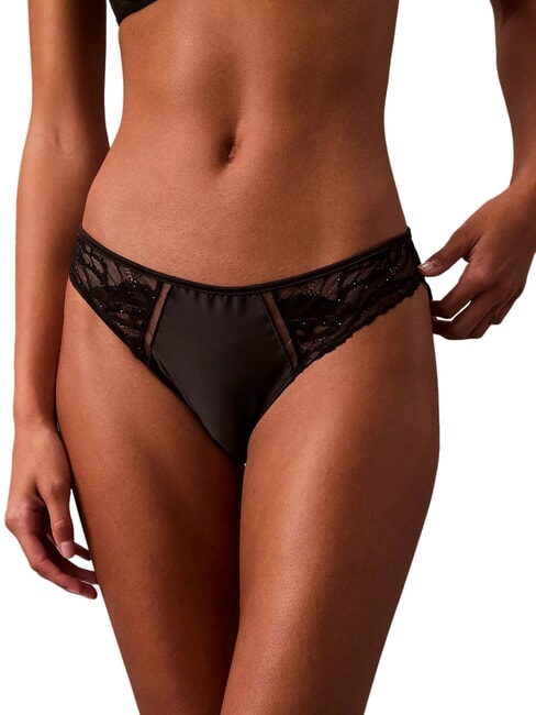 CK Floral lace briefs black - Women's briefs