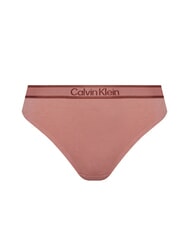 CALVIN KLEIN CK Thong with logo elastic red grape w/ apple butter logo - Women's briefs - 4
