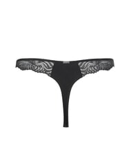 CALVIN KLEIN CK Thong with lace insert black - Women's briefs - 5