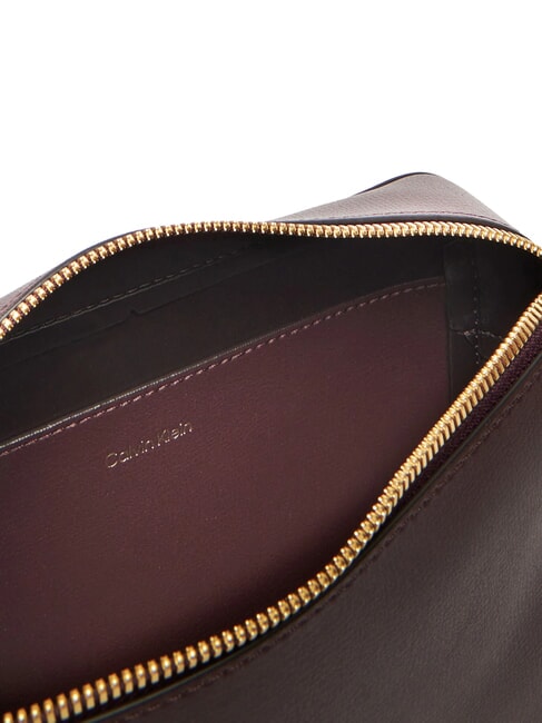 EMBOSSED LOGO Mini shoulder bag fudge/espresso - Women’s Bags