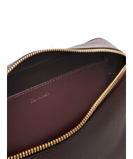 CALVIN KLEIN EMBOSSED LOGO Mini shoulder bag fudge/espresso - Women’s Bags - 4