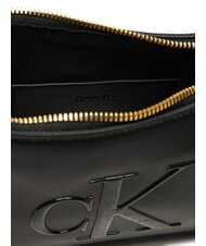 CALVIN KLEIN BOLD MONOGRAM Shoulder bag on black - Women’s Bags - 4