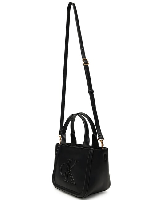 BOLD MONOGRAM Mini handbag with shoulder strap on black - Women’s Bags