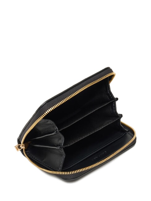 BOLD MONOGRAM Small wallet on black - Women’s Wallets