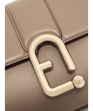 FURLA URBAN Small leather shoulder bag greige - Women&rsquo;s Bags - 4