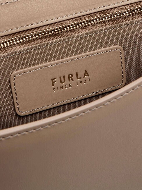 URBAN Small leather shoulder bag greige - Women&rsquo;s Bags