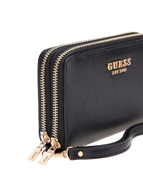 AMORETTE Medium 2-zip wallet BLACK - Women’s Wallets