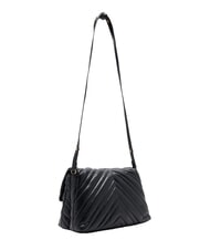 LIUJO LUNNY Medium quilted hobo bag BLACK - Women’s Bags - 3