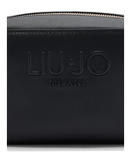 LIUJO HALONA Camera bag with embossed logo BLACK - Women’s Bags - 5
