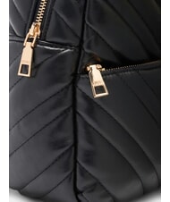 LIUJO CIRRY Quilted backpack with pocket BLACK - Women’s Bags - 5