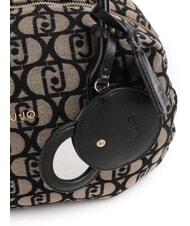 LIUJO AMELIE Monogram logo trunk bag tobacco - Women’s Bags - 3