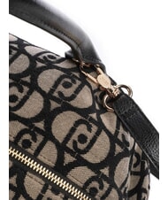 LIUJO AMELIE Monogram logo trunk bag tobacco - Women’s Bags - 4