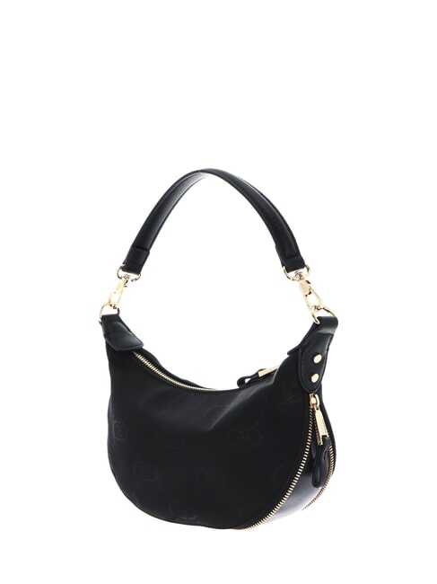 KALISKA Hobo bag with shoulder strap BLACK - Women&rsquo;s Bags