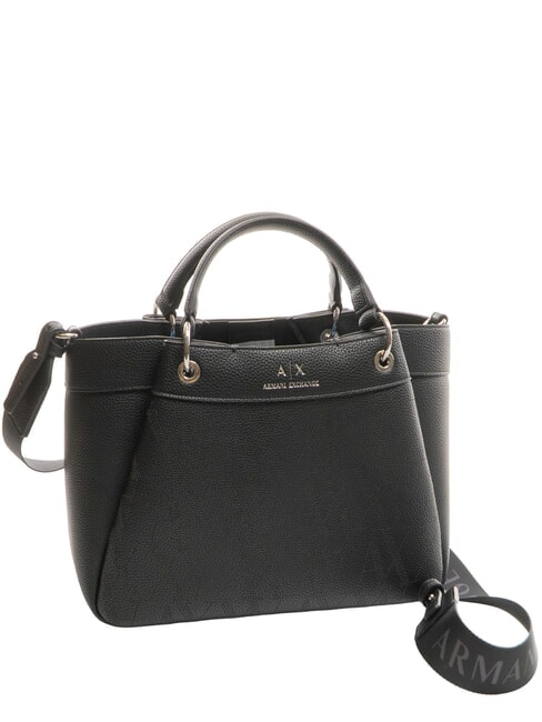 WAVE Medium perforated bag with shoulder strap black - Women’s Bags