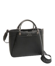 ARMANI EXCHANGE WAVE Medium perforated bag with shoulder strap black - Women’s Bags - 2