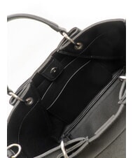 ARMANI EXCHANGE WAVE Medium perforated bag with shoulder strap black - Women’s Bags - 5