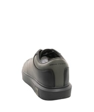 ARMANI EXCHANGE ACTION Leather sneakers black+chimera - Men&rsquo;s shoes - 4