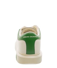 ARMANI EXCHANGE ACTION Leather sneakers off white + formal garden - Men&rsquo;s shoes - 4
