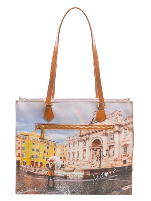 YESBAG Shoulder Tote Bag rainbow rome - Women’s Bags