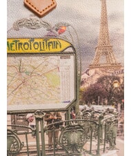 YNOT YESBAG Printed shoulder bag Paris Metro - Women’s Bags - 3