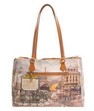 YNOT YESBAG Printed shoulder bag Paris Metro - Women’s Bags - 4