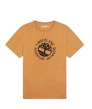 TIMBERLAND TFO SLOGAN LOGO Cotton T-Shirt - T-shirt