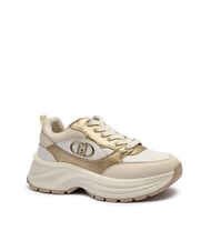 LIUJO EVA 06 Chunky leather sneakers - Women’s shoes