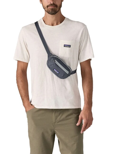 TERRAVIA MINI Small foldable pouch smolder blue - Hip pouches