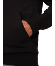 CALVIN KLEIN CK JEANS Hoodie with teddy logo ck black - Sweatshirts - 4