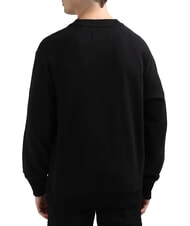 CALVIN KLEIN CK JEANS Crewneck sweatshirt with monogram logo - Sweatshirts
