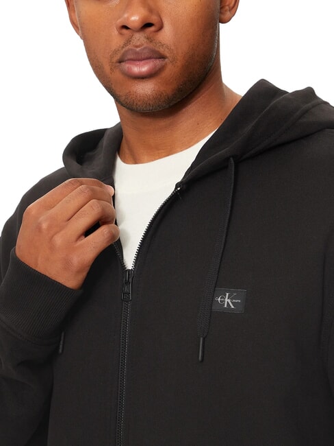 CK JEANS Full-zip hoodie ck black - Sweatshirts