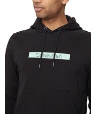 CALVIN KLEIN CK Logo print hoodie ck black - Sweatshirts - 3