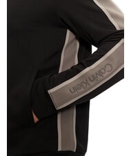 CALVIN KLEIN CK PERFORMANCE Full zip sweatshirt black beauty - Sweatshirts - 4