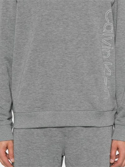 CK PERFORMANCE Hoodie with logo medium gray heather - Sweatshirts