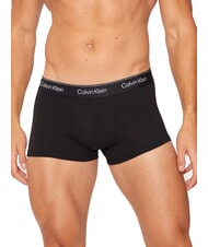 CALVIN KLEIN CK 3 elastic boxers with lurex logo - Men's briefs