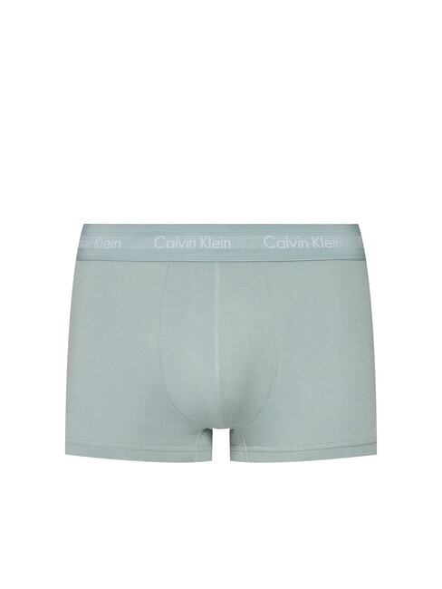 PACK 3 LOW RISE Trunk Boxer man black, shade, slate turquoise - Men's briefs