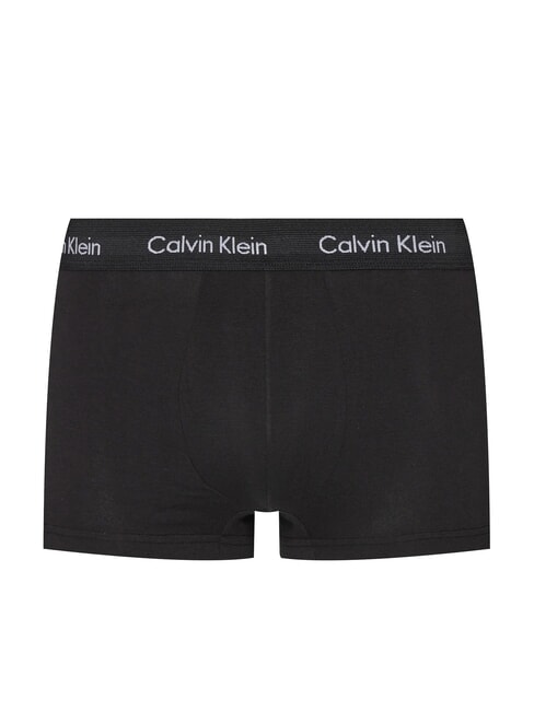 PACK 3 LOW RISE Trunk Boxer man black, shade, slate turquoise - Men's briefs