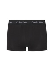 CALVIN KLEIN PACK 3 LOW RISE Trunk Boxer man black, shade, slate turquoise - Men's briefs - 8